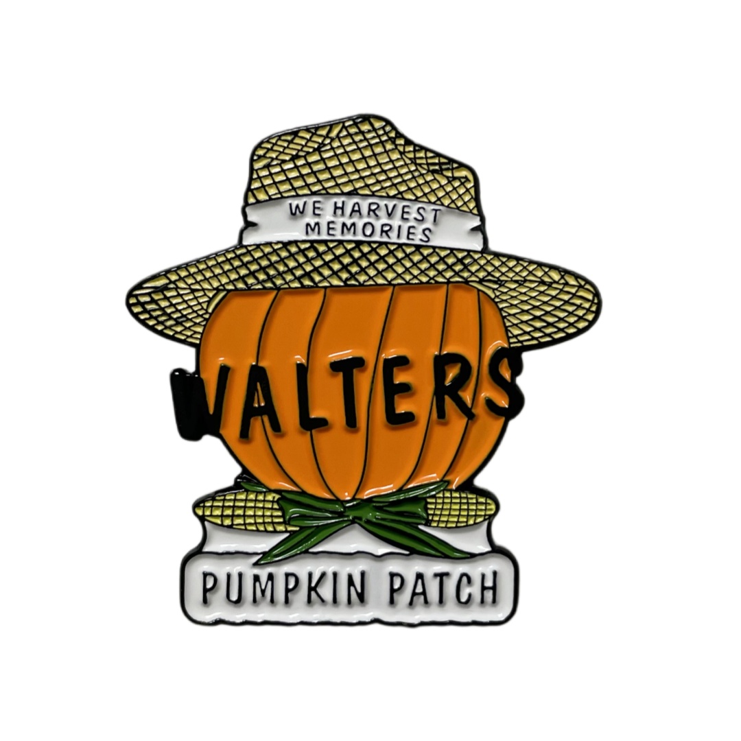 Walters Pumpkin Patch Fall Harvest Dyed Metal Pins